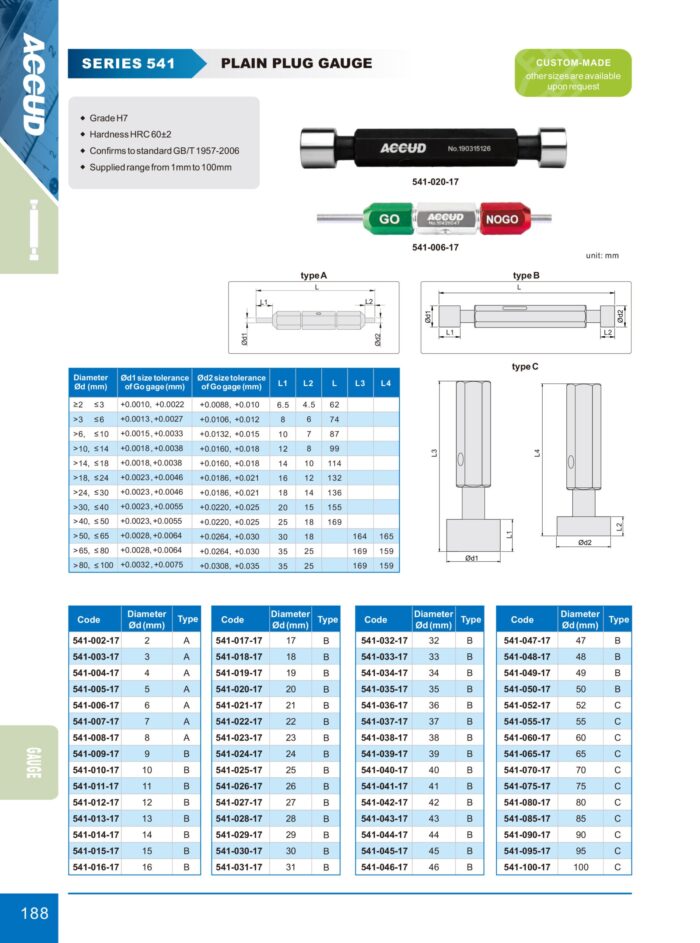 tampons lisse 5411