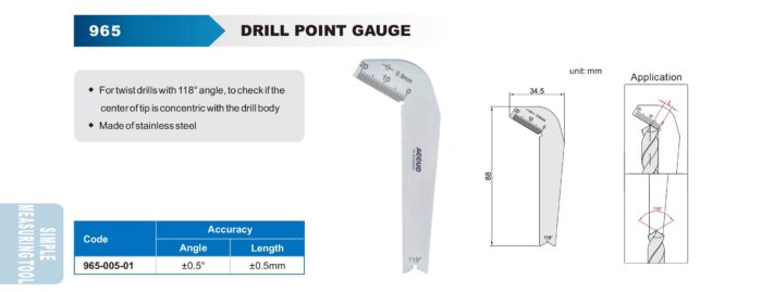 calibre mesure 9651